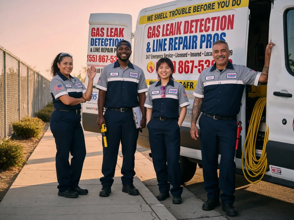 Gas Line Repair company in Hallieford, VA