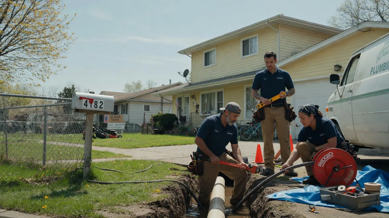 Gas Line Repair in Hallieford, VA near me